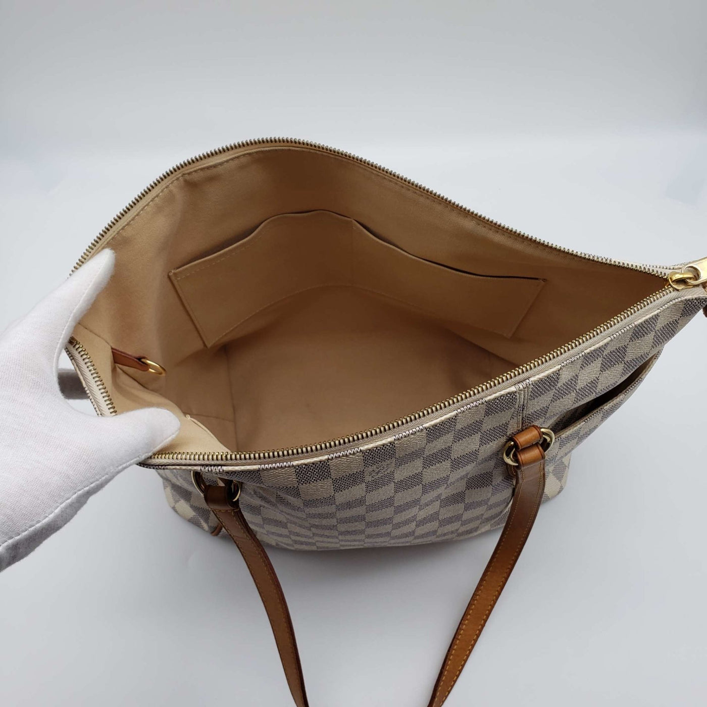 Louis Vuitton Totally MM Damier Azur Tote Bag – Luxury Cheaper