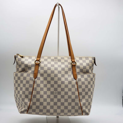 Louis Vuitton Totally MM Damier Azur Tote Bag - Luxury Cheaper