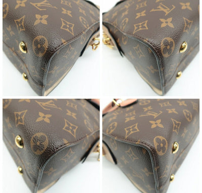 Louis Vuitton Tuileries Brown Monogram Satchel Bag - Luxury Cheaper