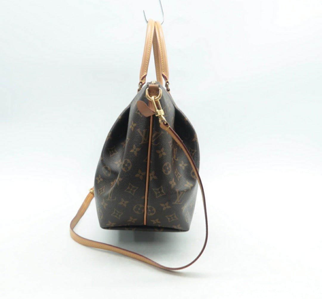 Louis Vuitton Turenne Brown Monogram Canvas Satchel Bag - Luxury Cheaper