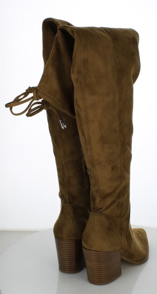 Marc Fisher Comara Over The Knee Pointed Toe Boots - Luxury Cheaper