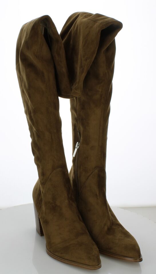 Marc Fisher Comara Over The Knee Pointed Toe Boots - Luxury Cheaper