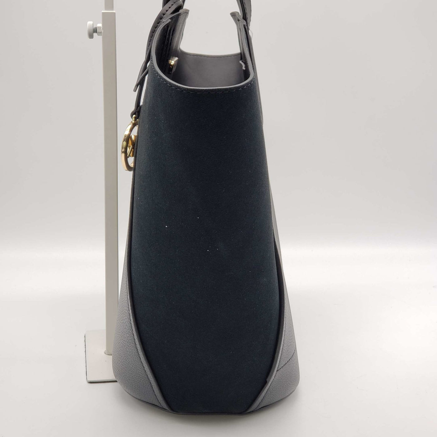 Michael Kors Portia Small Tote Handbag Bucket Bag Leather Suede