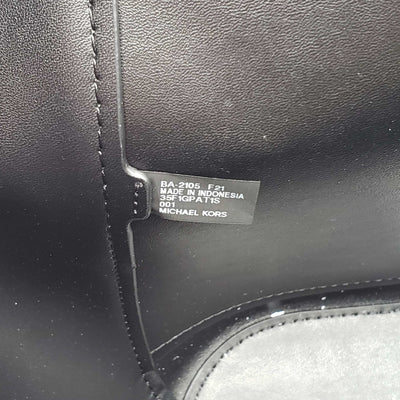 Michael Kors Portia Black Leather Tote Bag - Luxury Cheaper