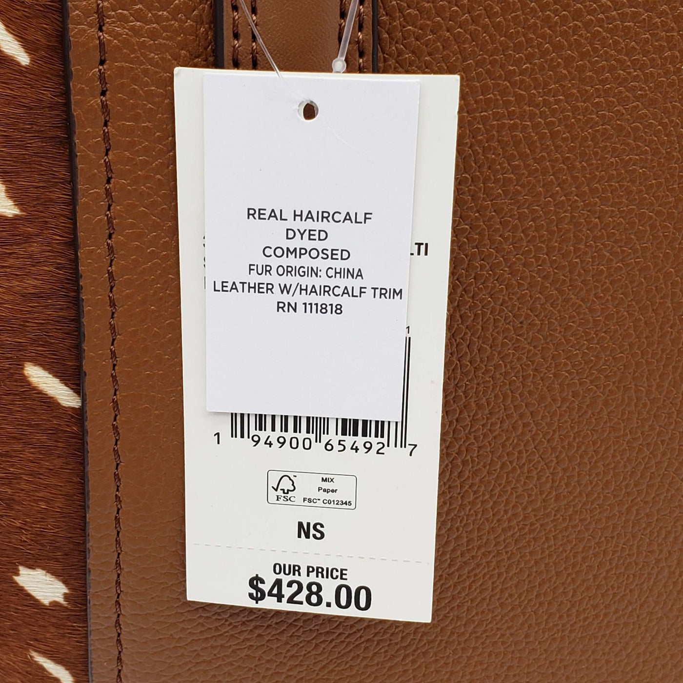Michael Kors Portia Hair Calf Small Tote Bag - Luxury Cheaper