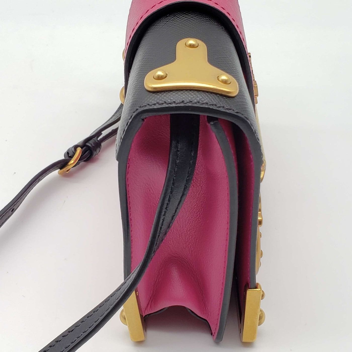 Prada Cahier Leather Shoulder Bag - Luxury Cheaper