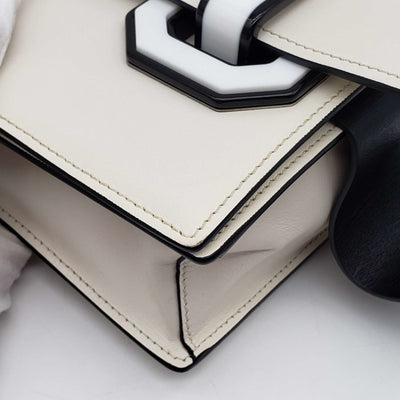 Prada Cahier White Shoulder and Crossbody Bag - Luxury Cheaper