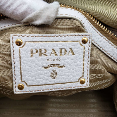 Prada Jacquard Logo Shoulder Bag - Luxury Cheaper