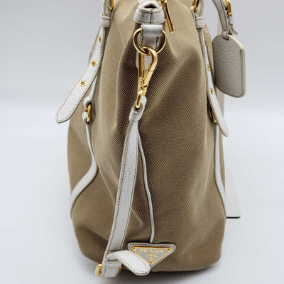 Prada Jacquard Logo Shoulder Bag - Luxury Cheaper