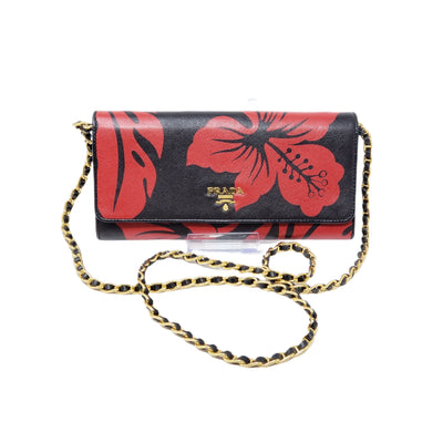 Prada Wallet on Chain Shoulder/Crossbody Bag | Luxury Cheaper.