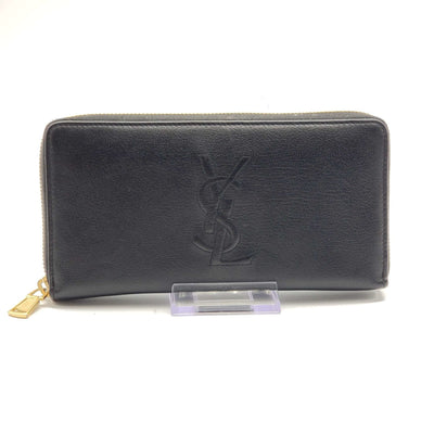 YSL Yves Saint Laurent Zippy Black Wallet - Luxury Cheaper